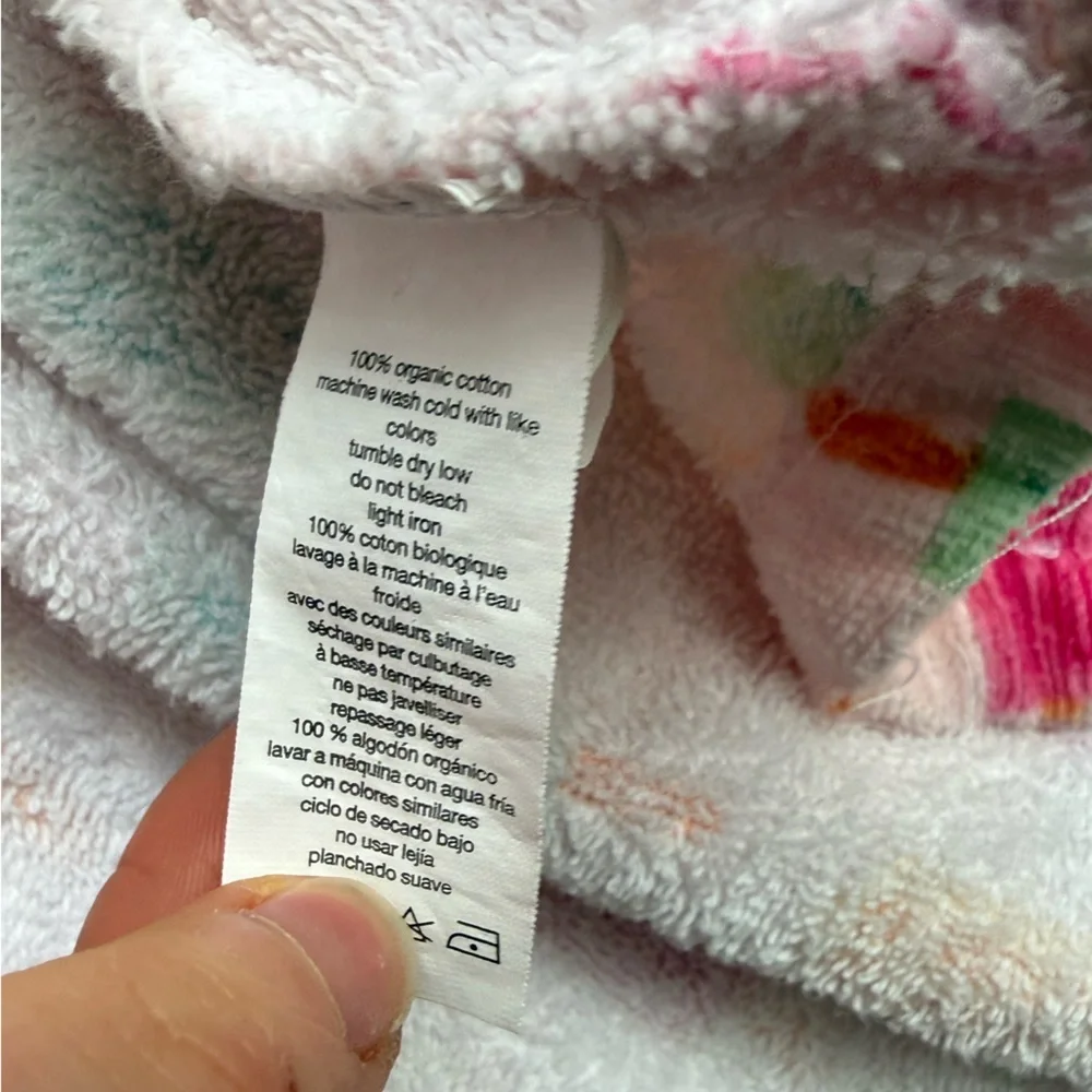 Organic cotton Monica & Andy swimsuit cover up dress size 5T, popsicle print - Picture 6 of 6